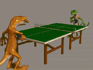 table tennis animation